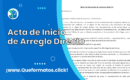 Formato de Acta de Inicio de Arreglo Directo