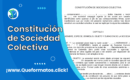 Formato de Constitución de Sociedad Colectiva