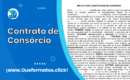 Formato de Contrato de Consórcio: Ejemplo en Word o PDF