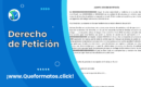 Formato de Derecho de Petición: Guía y Modelo en Word
