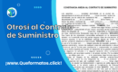 Formato de Otrosí al Contrato de Suministro: Guía y Modelo para Descargar