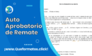 Formato de Auto Aprobatorio de Remate Word/PDF