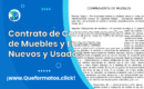 Formato de Contrato de Compraventa de Muebles y Enseres Nuevos y Usados (Word o PDF)