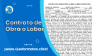 Formato de Contrato de Obra o Labor (Word & PDF)