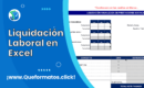 Liquidación Laboral en Excel, Formato 2026, Prestaciones sociales