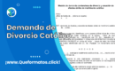 Formato de Demanda de Divorcio Católico: Word/PDF