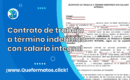 Formato de Contrato de trabajo a término indefinido con salario integral: Word