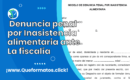 Formato de Denuncia Penal por Inasistencia Alimentaria ante Fiscalía