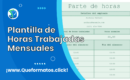 Plantilla de Horas Trabajadas Mensuales en Excel ¡Descargable!