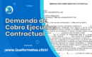 Formato de Demanda de Cobro Ejecutivo Contractual (Word o PDF)