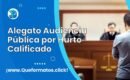 Formato de Alegato para Audiencia Pública por Hurto Calificado