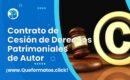 Formato de Contrato de Cesión de Derechos Patrimoniales de Autor, Ejemplo en Word/PDF