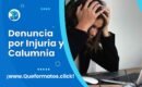 Formato de Denuncia por Injuria y Calumnia, Modelo Word/PDF
