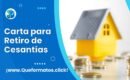 Formato de Carta de Retiro de Cesantías en Word (Solicitud y Autorización)