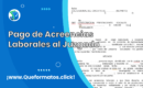 Formato de Pago de Acreencias Laborales al Juzgado