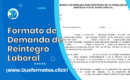 Formato de Demanda de Reintegro Laboral: Modelo en Word y Guia