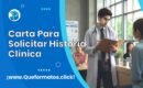 Formato de Carta Para Solicitar Historia Clínica: Modelo y Guia para llenarlo