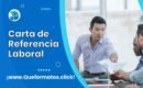 Formato de Carta de Referencia Laboral: Guía y Modelo en Word