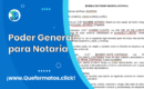 Formato de Poder General Notarial: Modelo y Guia de Redacción