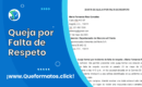 Formato de Carta de Queja por Falta de Respeto: Guía para Reclamar y Ejemplo