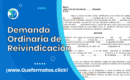 Formato de Demanda Ordinaria de Reivindicación de Inmueble