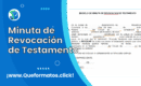 Formato de Revocación de Testamento: Ejemplo y Guia Completa