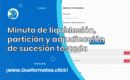 Formato de liquidación, partición y adjudicación de sucesión testada