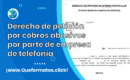 Derecho de Petición: Cobros Abusivos por Parte de Empresa de Telefonía