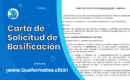 Formato de Carta de Solicitud de Basificación: Modelo y Guia