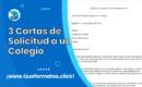 3 Formatos de Carta de Solicitud a un Colegio: Modelos Descargables en Word