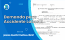 Formato de Demanda en Accidente Laboral: Modelo y Guia