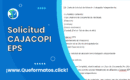 Formato de Carta de Solicitud CAJACOPI EPS: Modelo y Guia Fácil