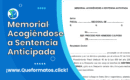 Formato de Memorial Acogiéndose a Sentencia Anticipada: Modelo y Guia