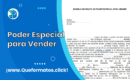Formato de Poder Especial para Vender