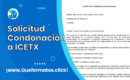 Carta de Solicitud Condonación a ICETX: Guia y Modelo en Word