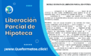 Minuta de Liberación Parcial de Hipoteca